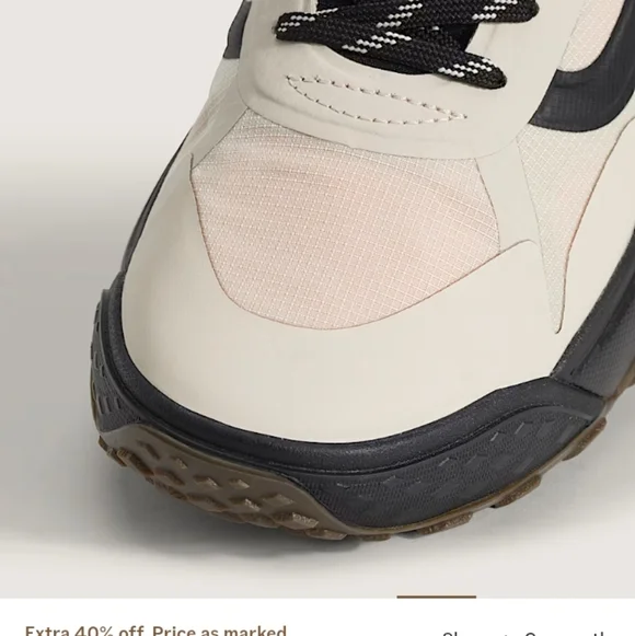 New Vans all-terrain mte crosspath mid shoe oatmeal beige and black - Picture 5 of 7